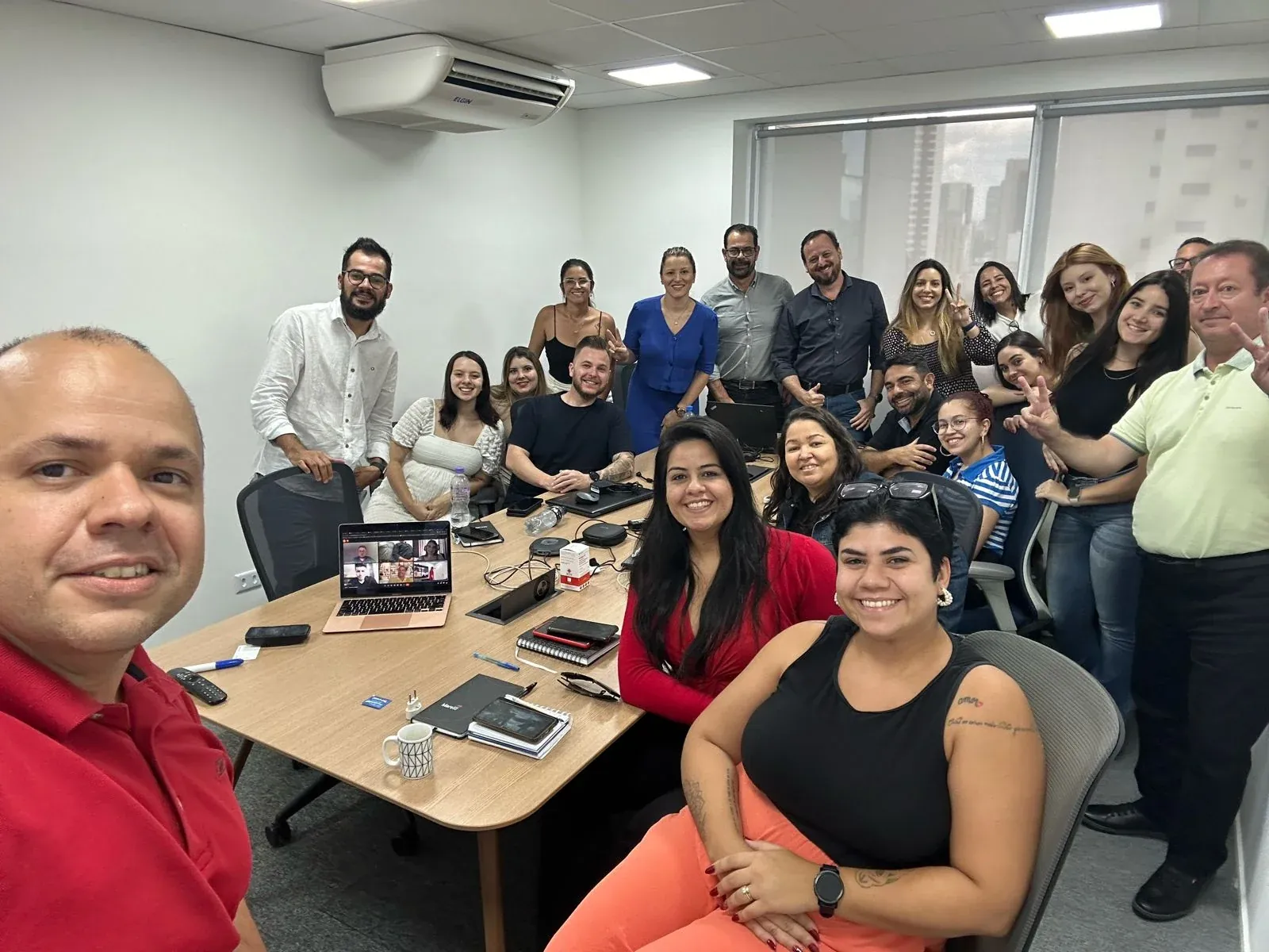 Treinamento do time Marelli