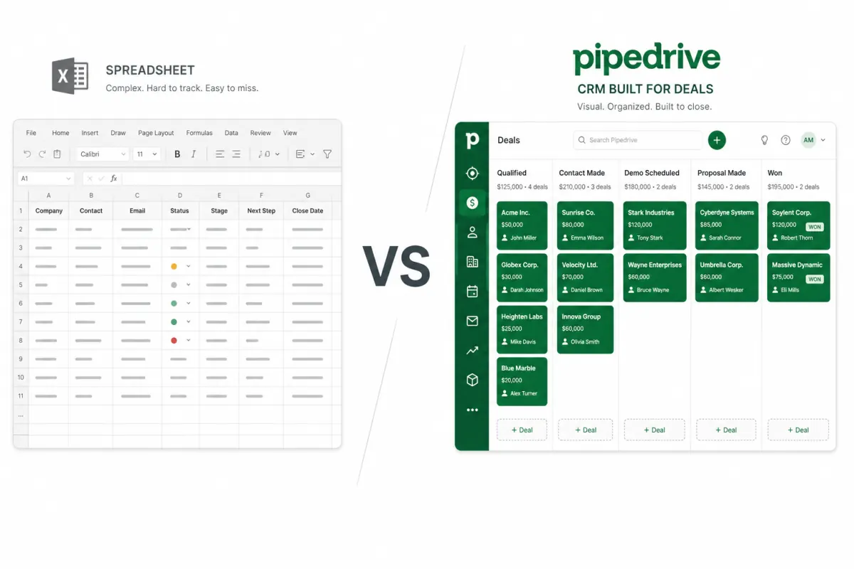 CRM vs planilha: quando é a hora de migrar de vez?