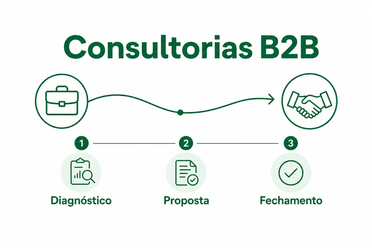 Como consultorias B2B podem usar o Pipedrive para estruturar o processo comercial
