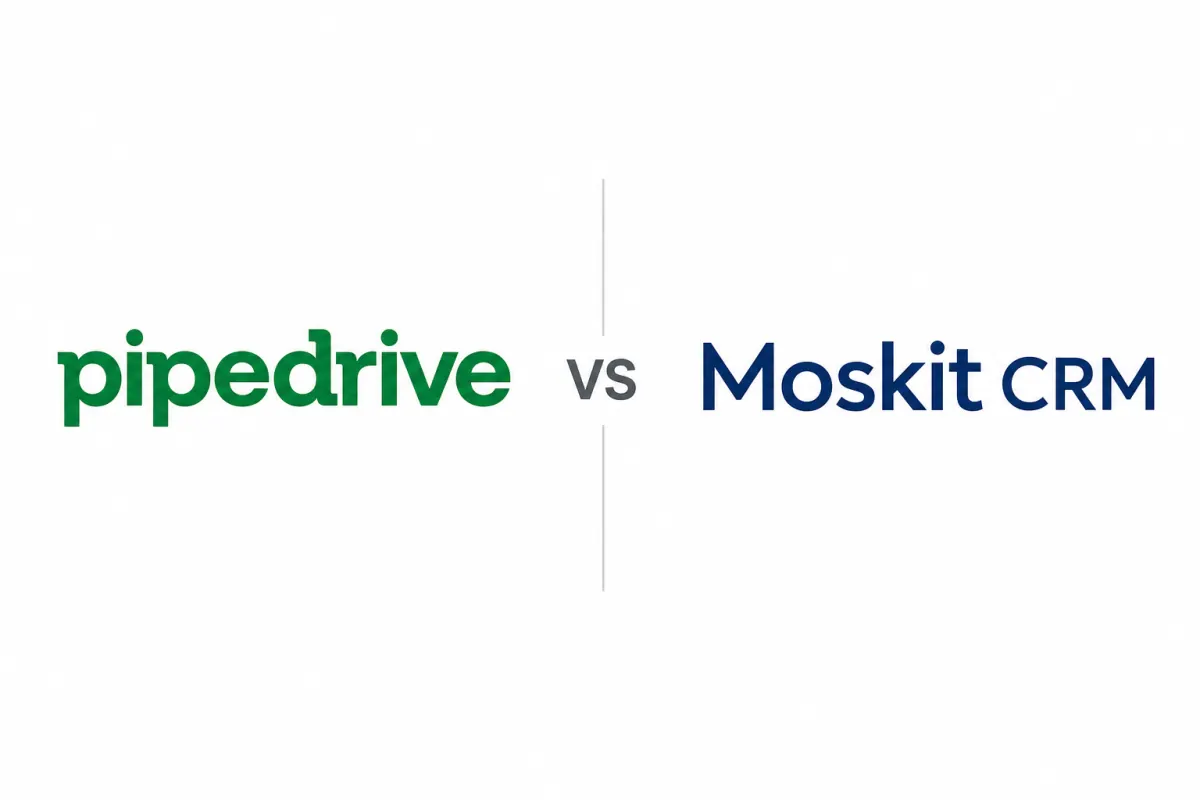 Pipedrive vs Moskit: comparativo completo para times de vendas em 2026