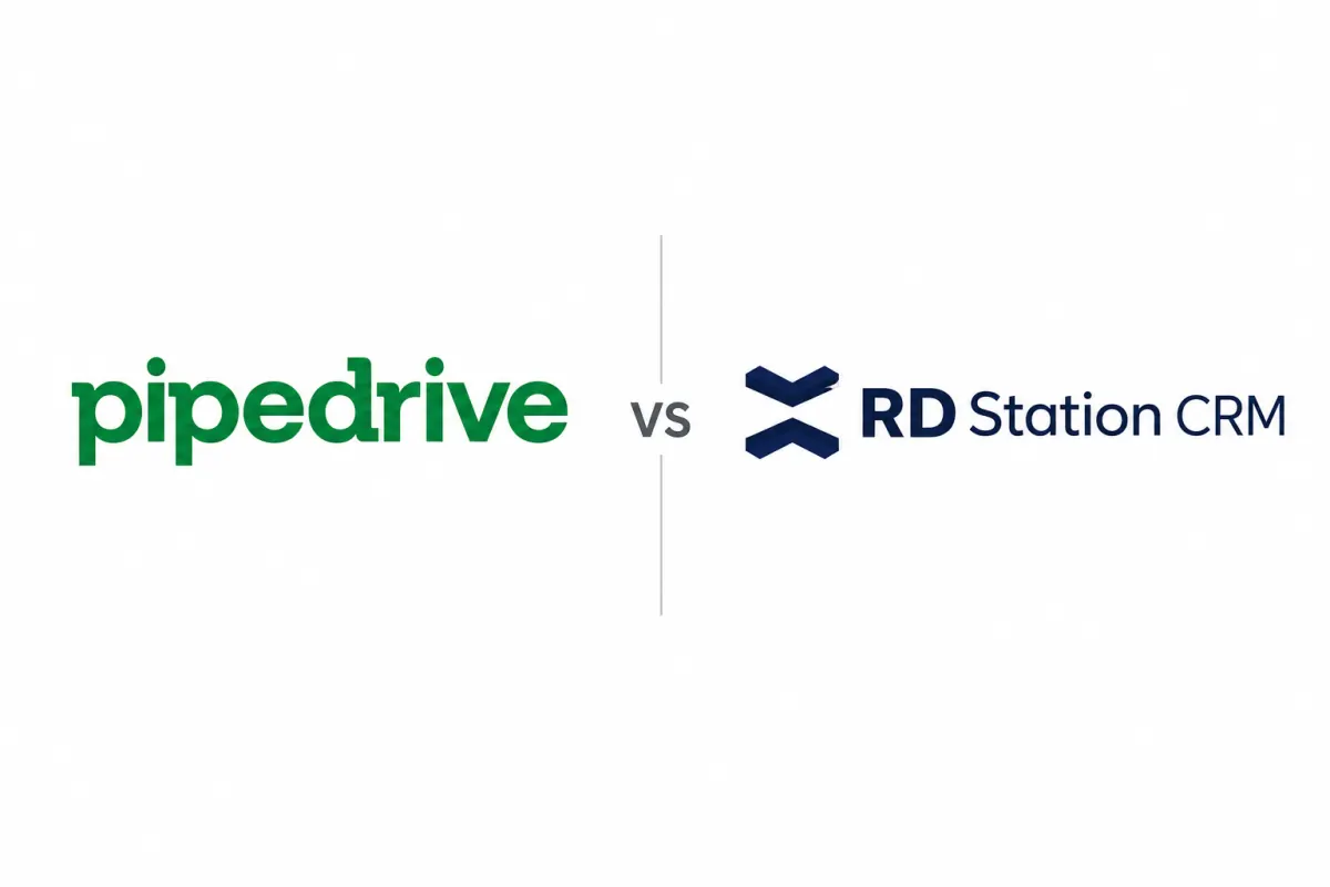 Pipedrive vs RD Station CRM: comparativo completo para times de vendas em 2026