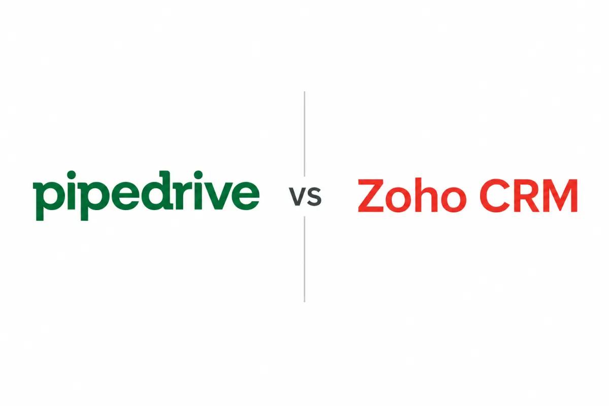 Pipedrive vs Zoho CRM: comparativo completo para times de vendas em 2026